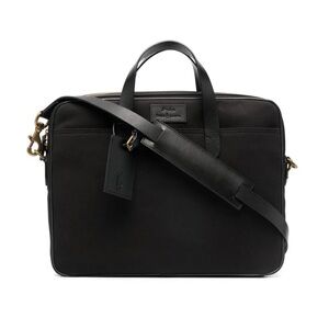 Polo by Ralph Lauren Black Cloth Commuter Briefcase